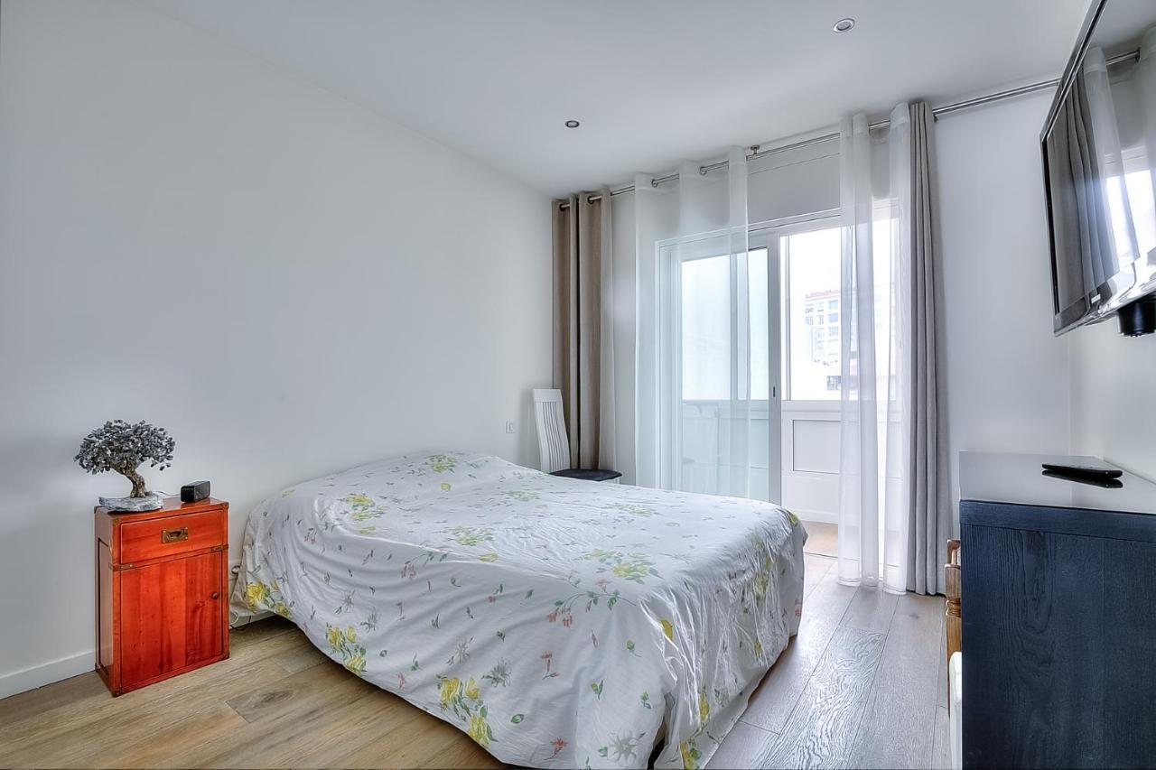 Le Florentina, Dernier Etage Avec Terrasse, Vue Sur La Baie Des Anges Apartment Ница Екстериор снимка
